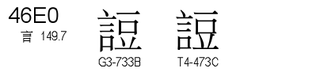 U+46E0